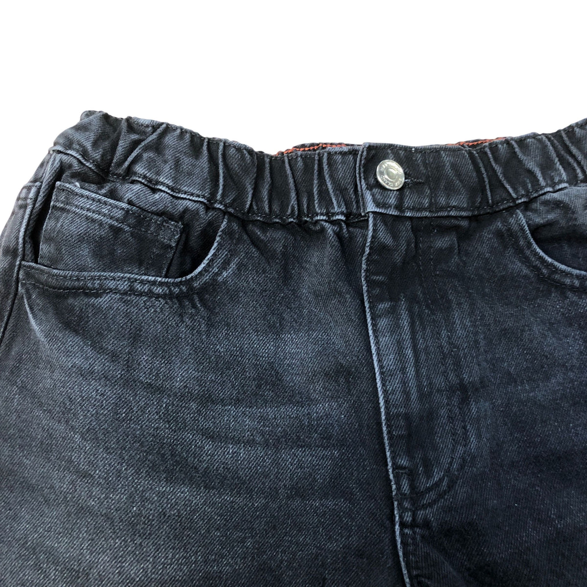 River Island Barrel Leg Black Jeans Size 6 Long