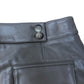 River Island Faux Leather Mini Skirt UK8 Women's Brown Stylish Design