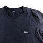 Hugo Boss T-Shirt XL Men's Navy Casual Cotton Logo Print Short Sleeve Top