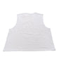 River Island Women's White Sleeveless Top Size M Cotton Casual Activewear