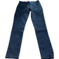Skinny Leg Jeans Size 12 Women's Dark Wash Denim Regular Fit
