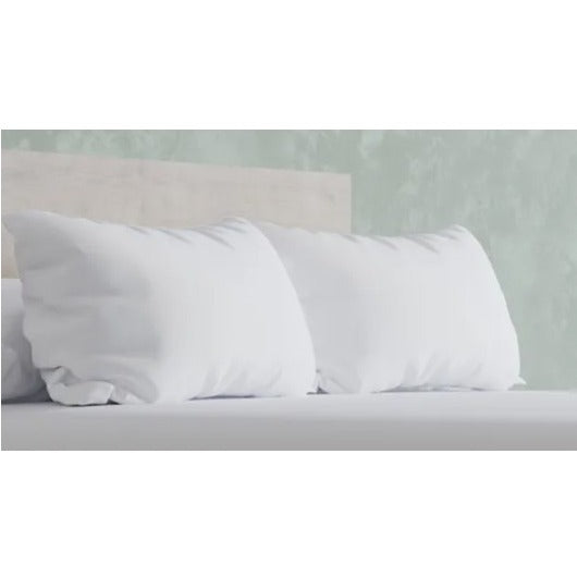 Panda London 100 Percent Bamboo Pillowcases Set of Two Pure White 50x75cm