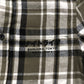 River Island Flannel Shirt XXS Checked Button Up Olive Green