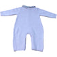 Trotters Baby Playsuit Girls Pink Wool Blend Floral Collar