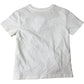 River Island Girls T-Shirt UK18-24 Months White Leopard Print Design
