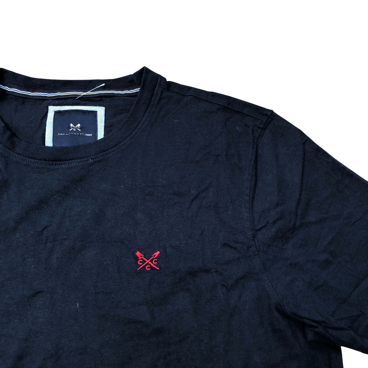 Crew Clothing Company Navy Blue T-Shirt Size M