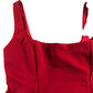 River Island Red Women’s Peplum Top Size Medium