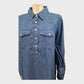 M & Co Blue Denim Shirt