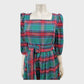 Branded Red and Green Plaid Dress