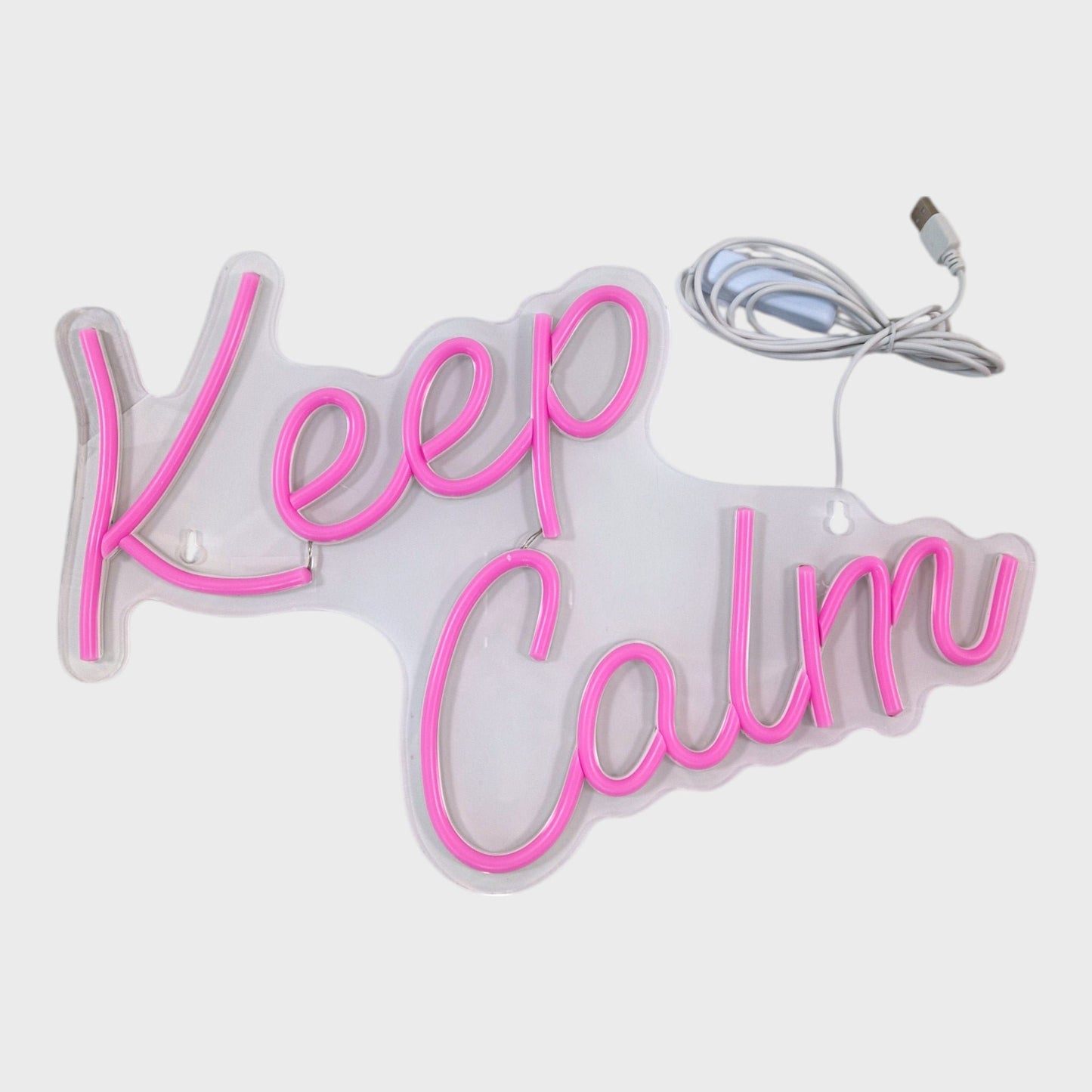 'Keep Calm' Neon Sign