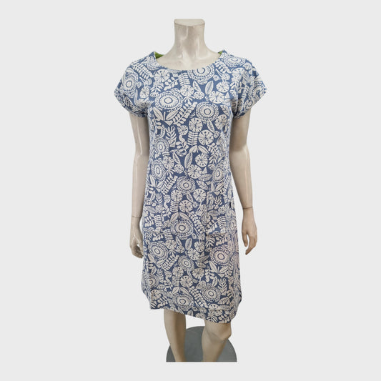 Branded Floral Printed Dress