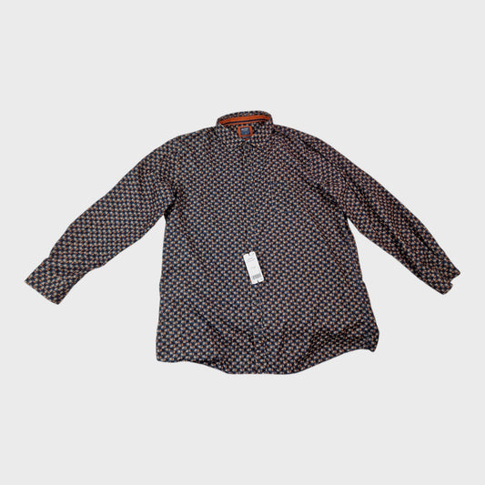 Olymp Blue Corduroy Shirt