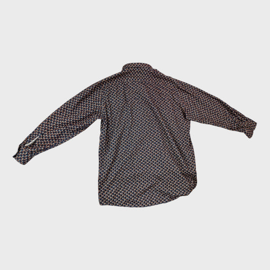 Olymp Blue Corduroy Shirt