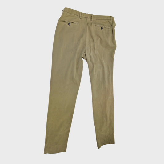 Massimo Dutti Green Trousers