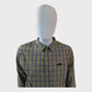 Branded Lando Olive Green Check Shirt