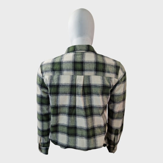 Branded Fir Green Check Shirt