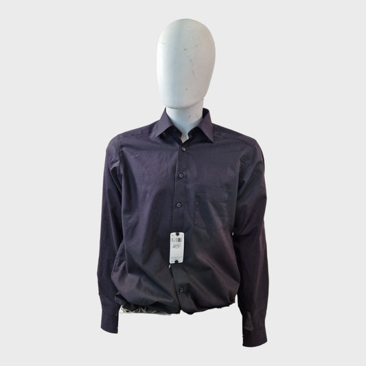 Olymp Black Shirt - Size Medium - 15.5"