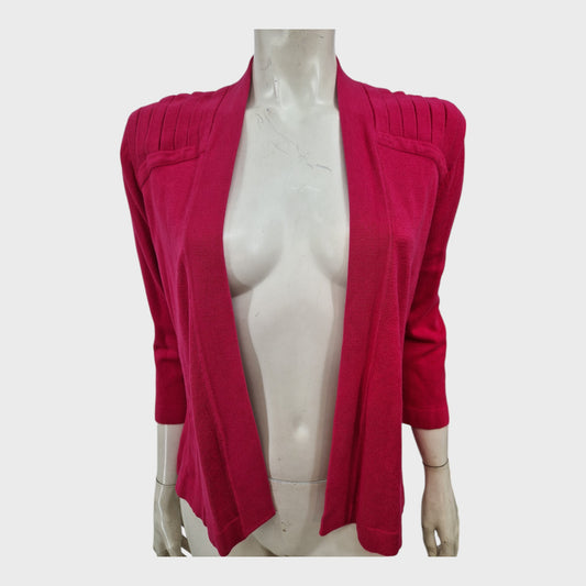 CC Petite Raspberry Cardigan - Size 12