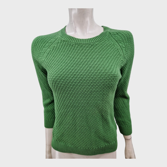 Branded Pea Green Jumper - Size 6