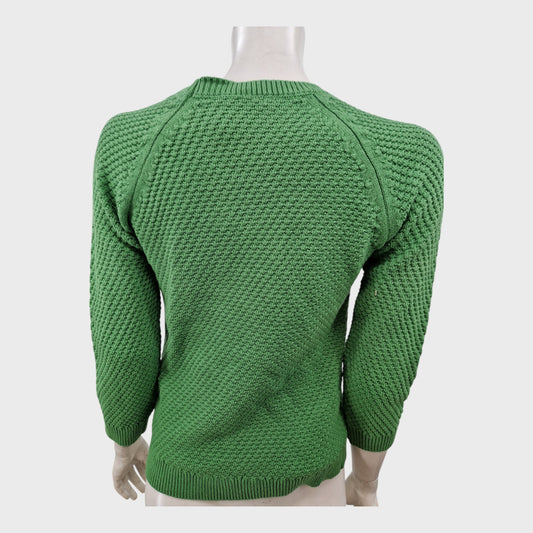 Branded Pea Green Jumper - Size 6