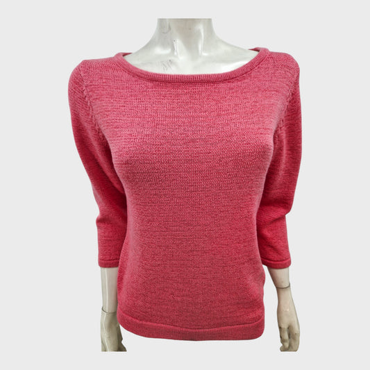 Precis Petite Coral Yarn Jumper - Size 8