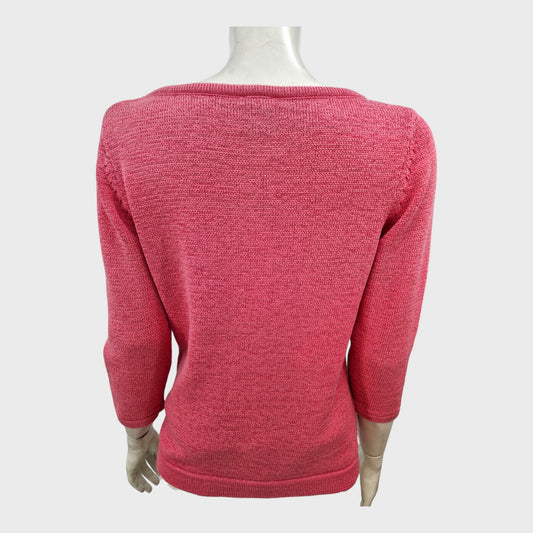 Precis Petite Coral Yarn Jumper - Size 8