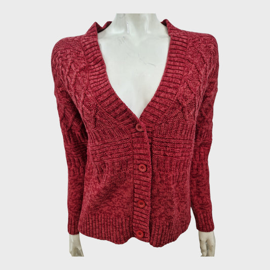 Branded Rhubarb Cotton Cardigan - Size 10