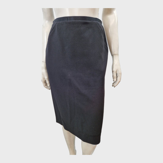 Precis Black Pencil Skirt - Size 8