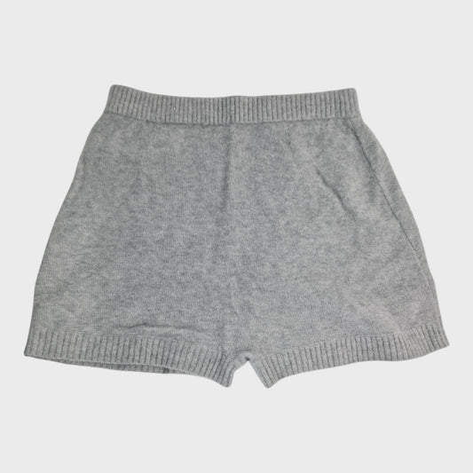 Kitri Grey Rose Shorts - Size 8