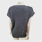 Branded Dark Grey Military Knit Vest - Size 12