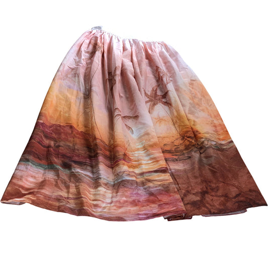 River Island Cream Beach Skirt - Size 12