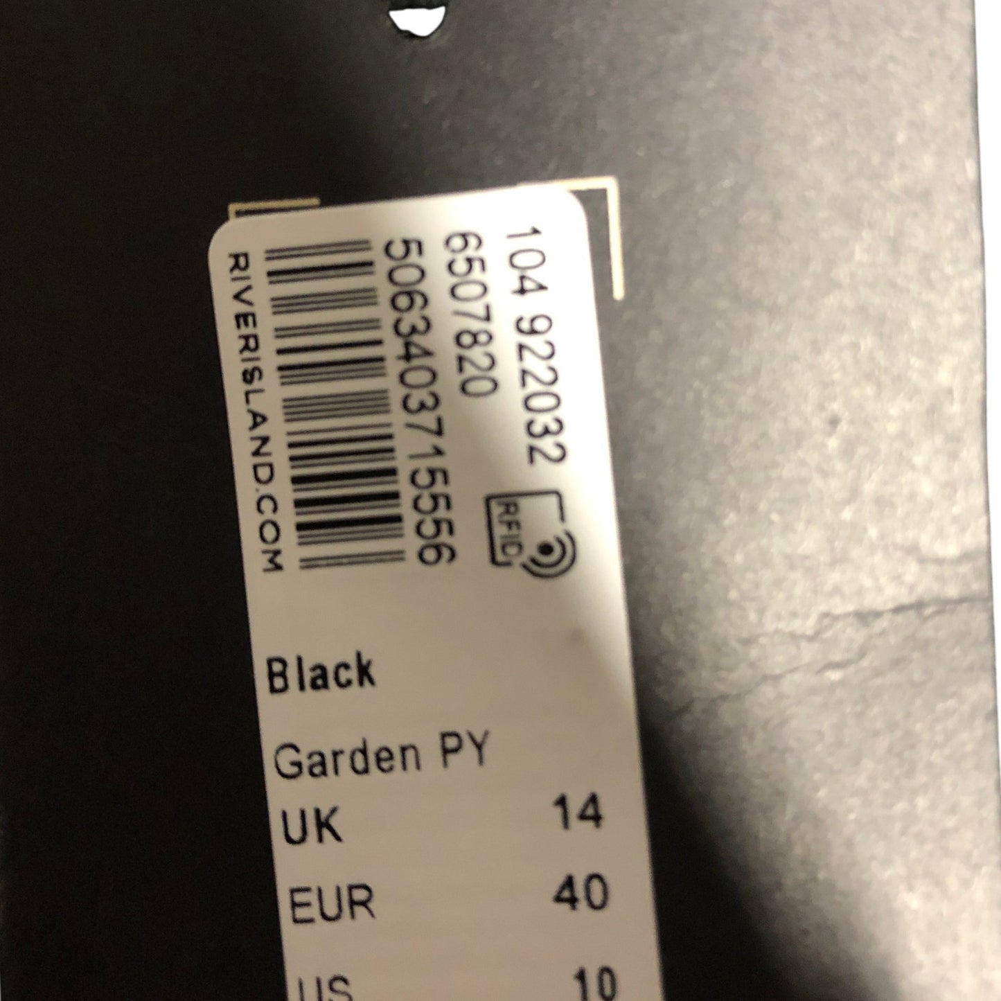 River Island Garden PY Black Cami Dress UK14 Women's Adjustable Straps