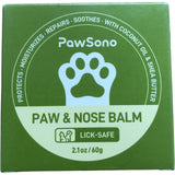 PawSono Paw And Nose Balm Lick Safe 60g Helps With Cracked Paws And Dry Nose