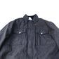 Men's Brown Polyester Casual Jacket with Pockets XL