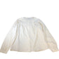 Lollys Laundry Nicky Shirt S Women's Long Sleeve Cotton Crepe Blouse Cream