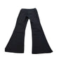 Premium Black Flared Trousers Size 12 Women's Cotton Stretch Casual Wear