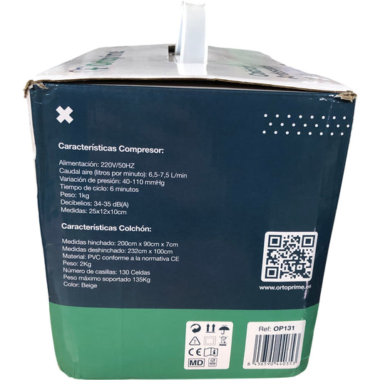 ORTOPRIME Anti-decubitus Mattress M7-P4000 Colchon Antiescaras Beige