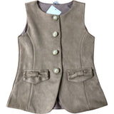 River Island Girl's Sleeveless Button Vest 11 Years