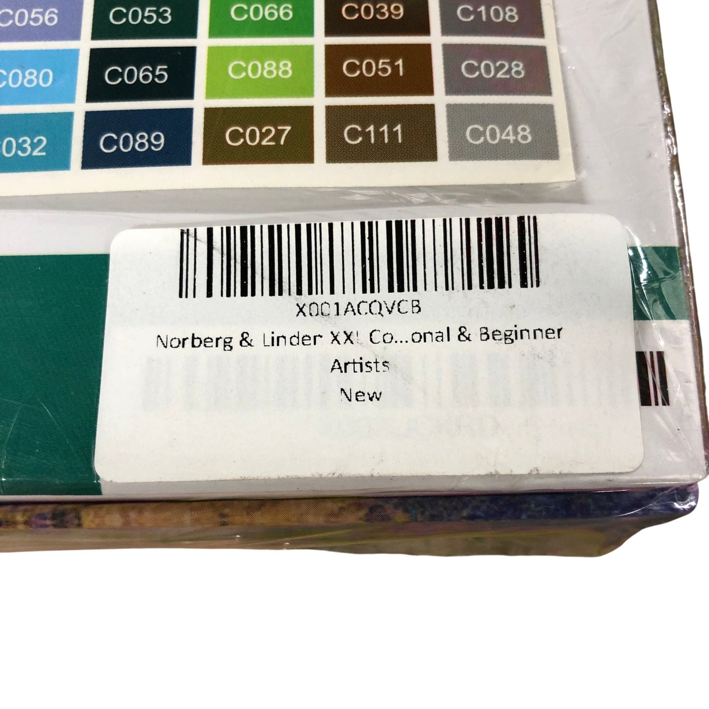NORBERG & LINDEN XXL 125 Coloured Pencil Set Premium Soft Core Artist Quality