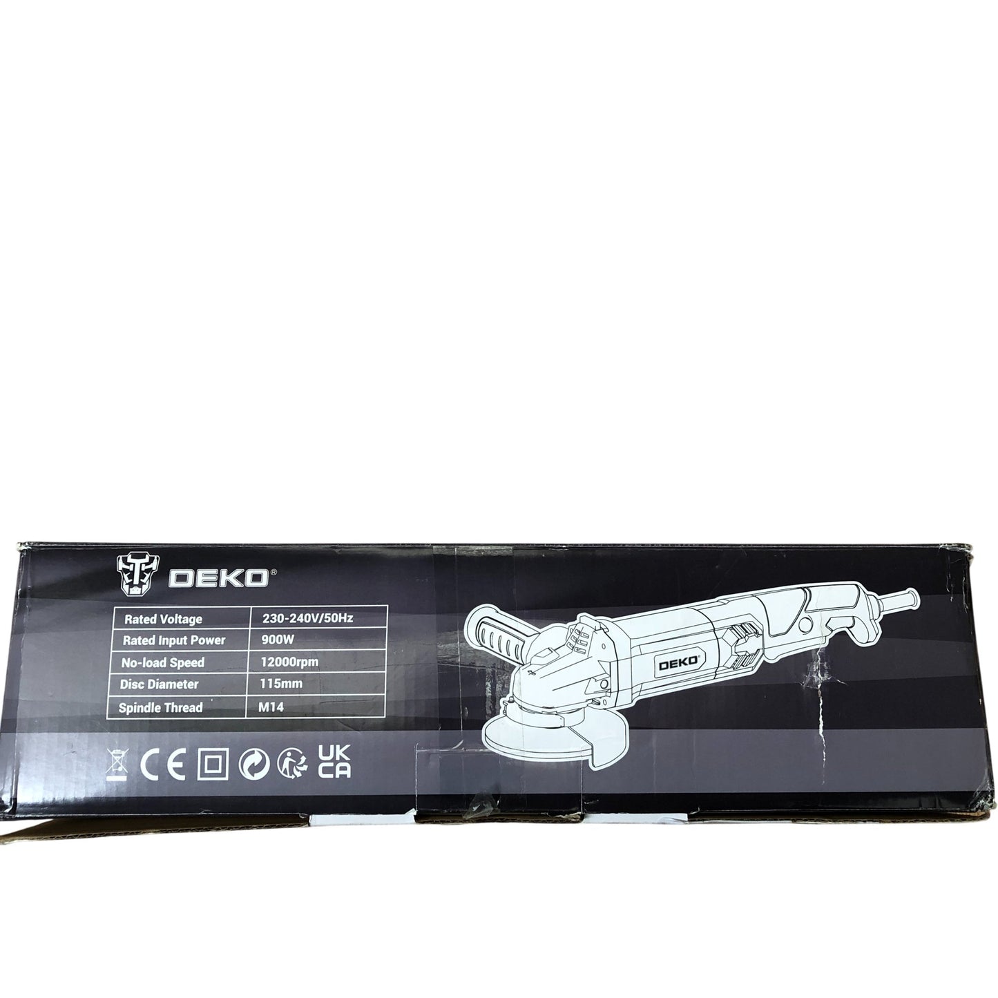 DEKO DKPGAGD090C4 115MM 900W Angle Grinder 12000RPM Power Tool