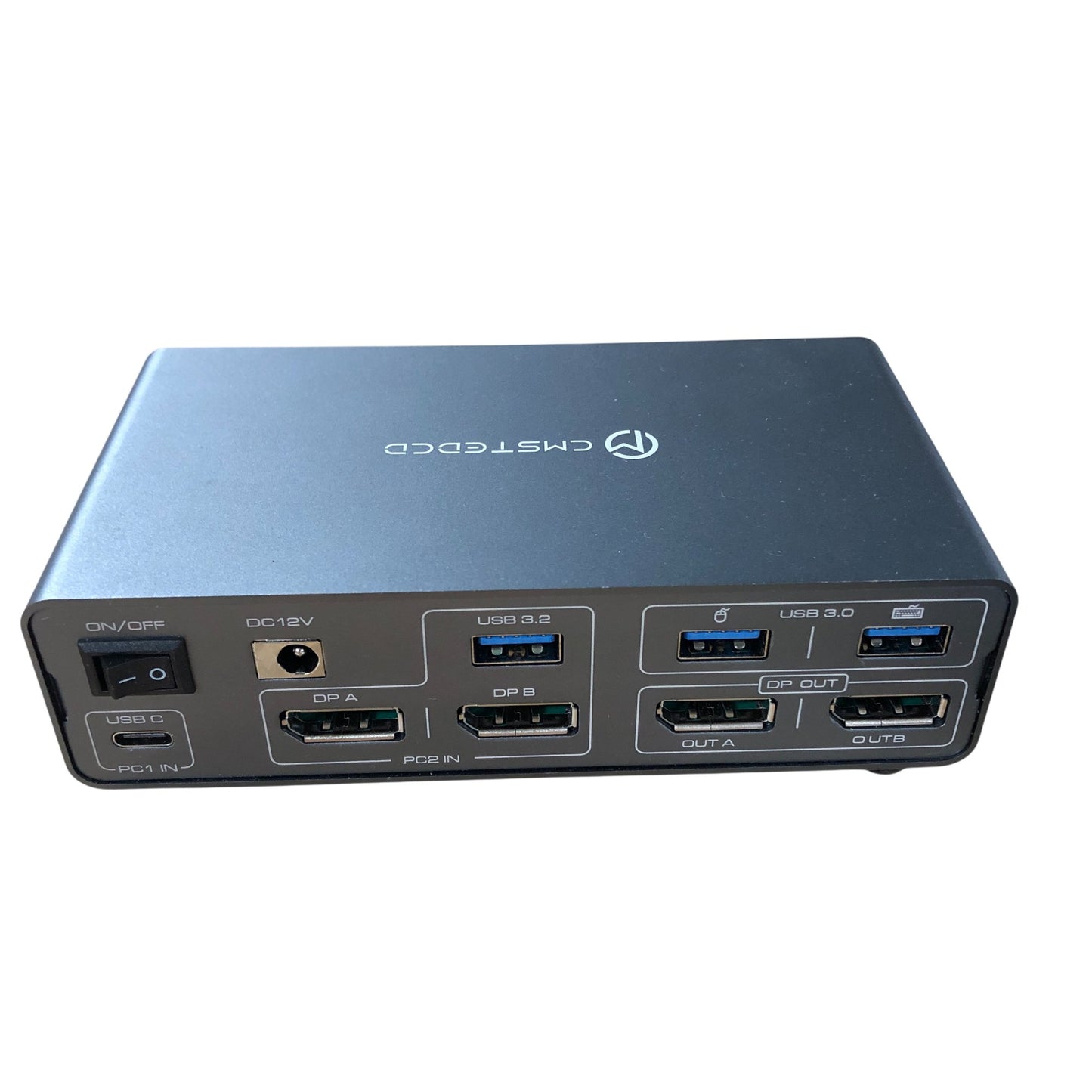 CMSTEDCD Docking Station JHS-UK-SW523 USB-C HDMI DP KVM Dual Monitor