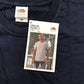 Fruit of the Loom Ringspun Premium T-Shirt M Men's Navy Crew Neck Short Sleeve