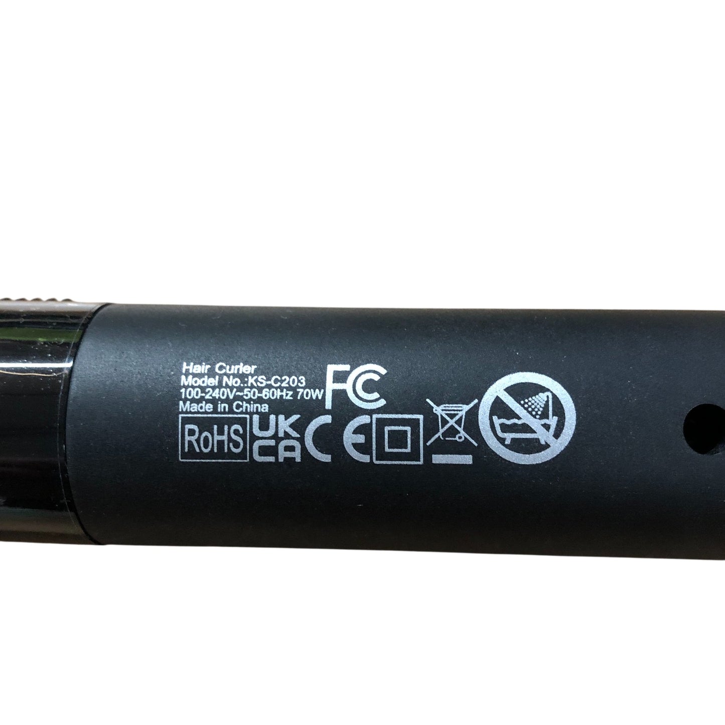 Branded Professional Beauty Hair Tools Thermal Brush Curling Iron KS-C203