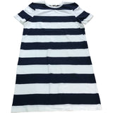 Branded Navy Striped Mini T-Shirt Dress - Size 14L