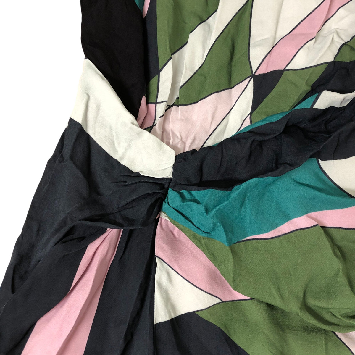 Avia Geometric Print Maxi Dress Multicolour Sleeveless Elegant Size 6
