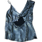 River Island Metallic Effect Camisole Top Size 12