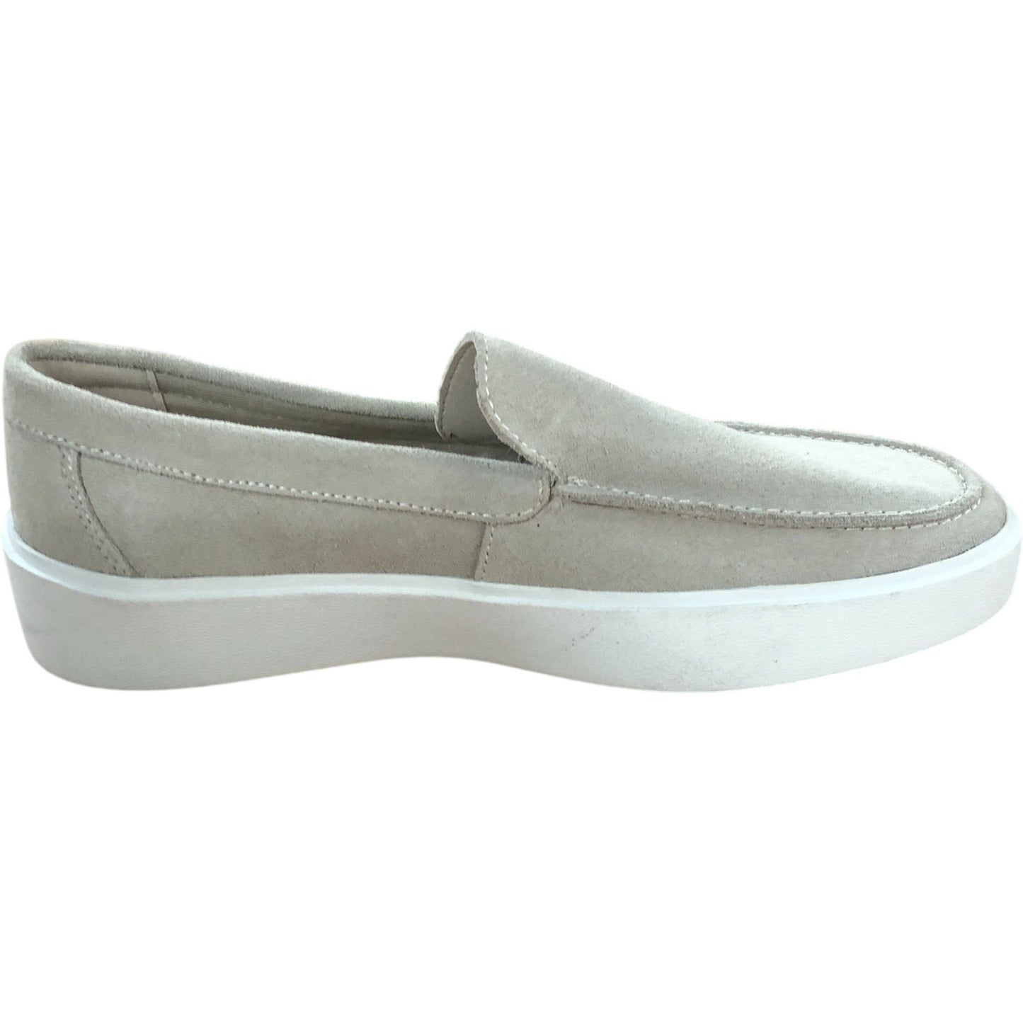 River Island Slip On Shoes UK6 Men's Beige Suede Casual Footwear