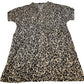 Soaked In Luxury  SLarowe Dress SS Women's Beige Black XL
