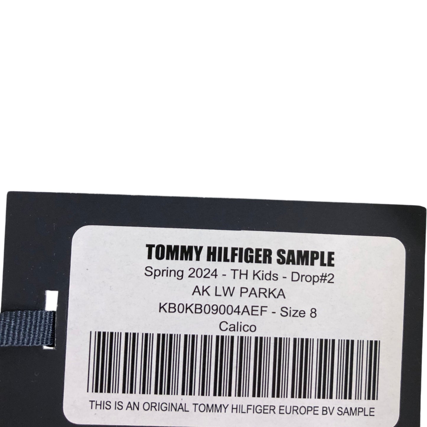 Tommy Hilfiger Boys White Lightweight Parka - Age 8