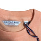US Polo Assn Women's S Sweater 70 Cotton 30 Viscose Peach Long Sleeve Jumper